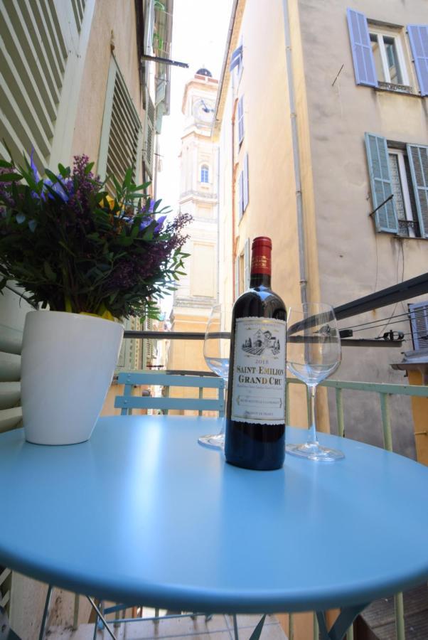 Nice Renting - Pairoliere - Spacious Flat - Old Nice - Massena - Terrace Экстерьер фото
